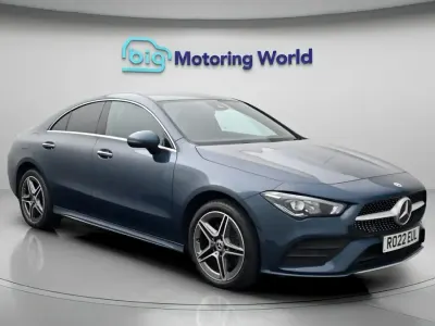 Used Mercedes CLA250e AMG Line Premium 2022 Blue Coupe