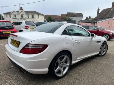 Used Mercedes SLK200 AMG 2015 White Cabriolet