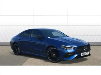 Used Mercedes CLA180 AMG Line Premium Plus 134 HP (98 kW) 2024 Blue Sedan