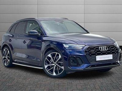 Used Audi Q5 Advanced 265 HP (194 kW) 2021 Blue SUV