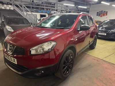 Used Nissan Qashqai N-TEC 110 HP (80 kW) 2010 Red SUV