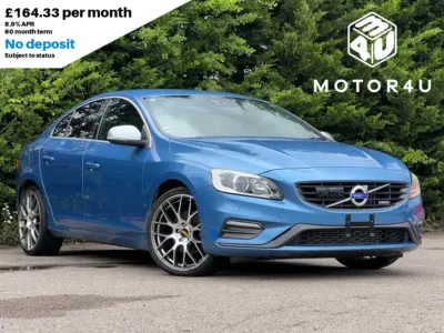Used Volvo S60 2015 Blue Sedan