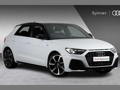 Used Audi A1 Black Edition 94 HP (69 kW) 2023 White Hatchback