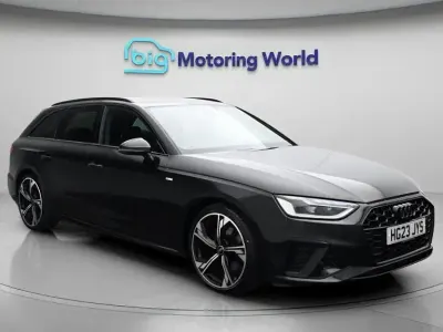 Used Audi A4 Black Edition 150 HP (110 kW) 2023 Black Estate