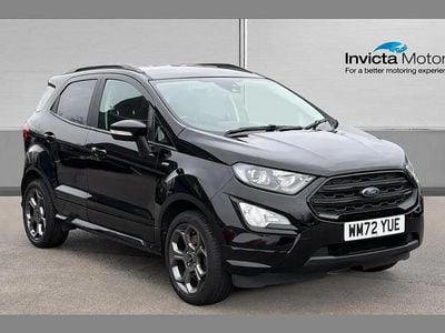 Used Ford Ecosport ST-Line 125 HP (91 kW) 2023 Black SUV