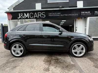 Używany Audi Q3 S-line plus 2016 Czarny SUV