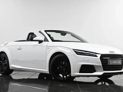 Used Audi TT Roadster S-Line 184 HP (135 kW) 2016 White Cabriolet