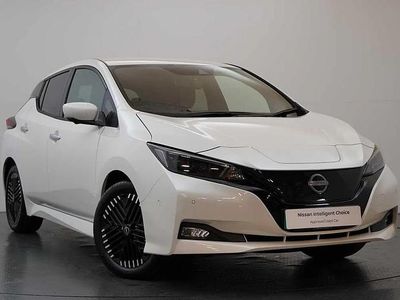White Used 2024 Nissan Leaf Tekna Hatchback | £15,899 (Expensive)