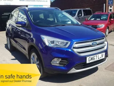 Used Ford Kuga Titanium 150 HP (110 kW) 2017 Blue SUV