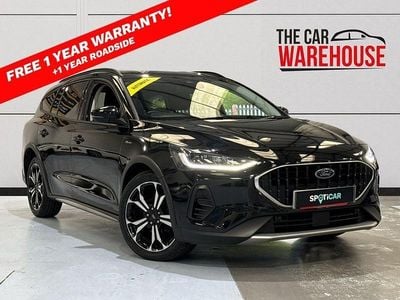Used Ford Focus Active X 120 HP (88 kW) 2022 Black Estate