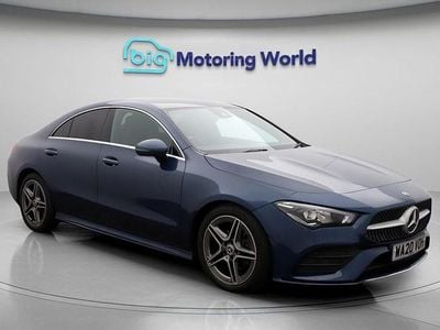 Blue Used 2020 Mercedes CLA180 AMG line Sedan | £19,000 (Good price)