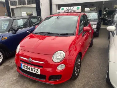 Używany Fiat 500 S 69 KM (50 kW) 2014 Czerwony Hatchback