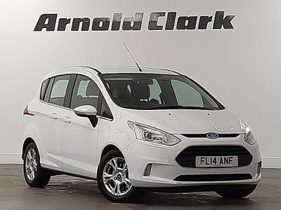 Used Ford B-MAX Zetec 90 HP (66 kW) 2014 White MPV
