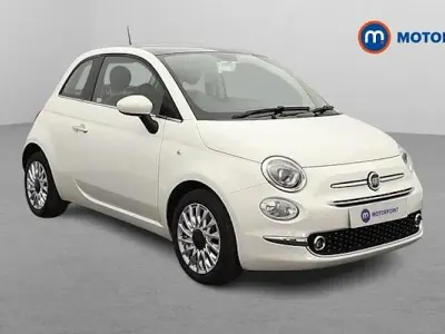 Used Fiat 500 Lounge 69 HP (50 kW) 2018 White Hatchback
