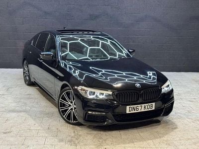 Black Used 2017 BMW 540 M Sport Sedan | £21,995 (Fair price)