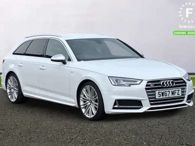 Used Audi A4 Advanced 354 HP (260 kW) 2018 White Estate