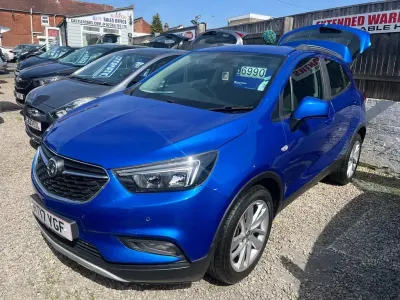 Used Vauxhall Mokka X Active 115 HP (84 kW) 2017 Blue SUV