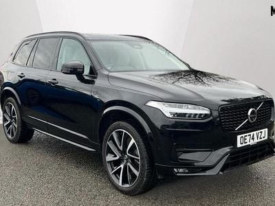 Onyx black Used 2025 Volvo XC90 Plus SUV | £46,980 (Fair price)