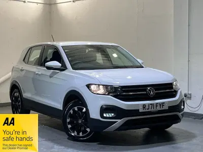 Used VW T-Cross S 95 HP (69 kW) 2022 White SUV