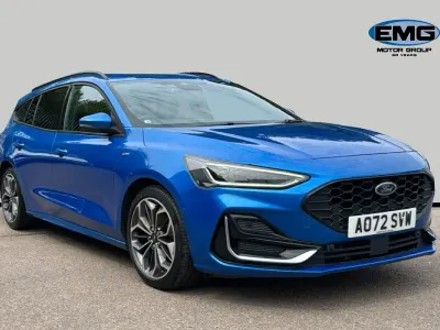 Used Ford Focus ST-Line 155 HP (114 kW) 2022 Blue Estate