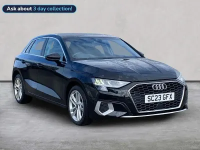 Usado Audi A3 Sportback Sport 150 HP (110 kW) 2023 Preto Citadino