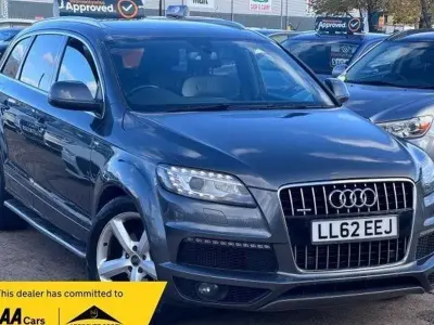 Begagnad Audi Q7 S-Line 245 HK (180 kW) 2013 Grå SUV