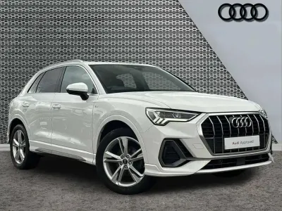 Used Audi Q3 S-Line 150 HP (110 kW) 2023 White SUV