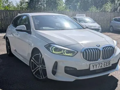 Used BMW 118 M Sport 136 HP (100 kW) 2022 White Hatchback
