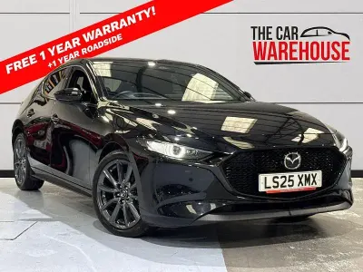 Used Mazda 3 Exclusive-Line 186 HP (136 kW) 2025 Black Hatchback