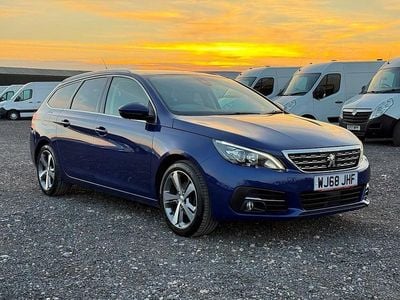 Blue Used 2018 Peugeot 308 SW S Estate | £6,995 (Fair price)