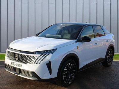 White Used 2025 Peugeot 3008 GT SUV | £27,889 (Fair price)