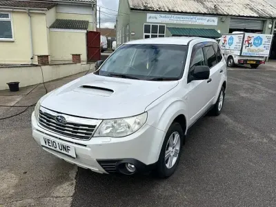Used Subaru Forester 2010 White SUV