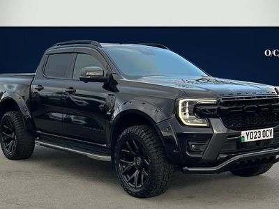 Begagnad Ford Ranger Wildtrack 240 HK (176 kW) 2023 Svart Pickup