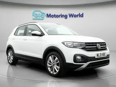 Used VW T-Cross SE 108 HP (79 kW) 2021 White SUV