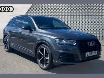 Used Audi Q7 Black Edition 286 HP (210 kW) 2019 Grey SUV