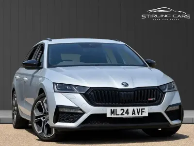 Used Skoda Octavia vRS 245 HP (180 kW) 2024 Silver Estate