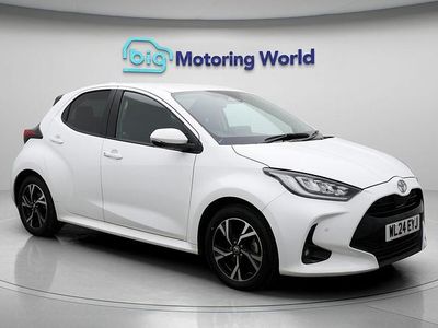 White Used 2024 Toyota Yaris Hybrid Design Hatchback | £17,802 (Good price)
