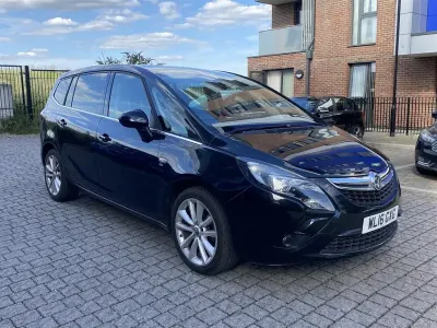 Used Vauxhall Zafira Tourer Elite 2016 Black MPV