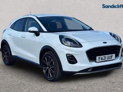 Used Ford Puma 2021 Frozen white (premium paint) SUV
