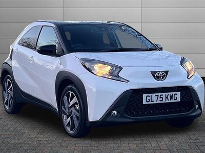 Pure white with black New 2025 Toyota Aygo X SUV | £15,495