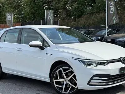 Used VW Golf VII Style 150 HP (110 kW) 2021 White Hatchback