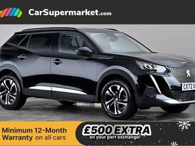Black Used 2022 Peugeot 2008 Allure+ SUV | £15,897 (Fair price)