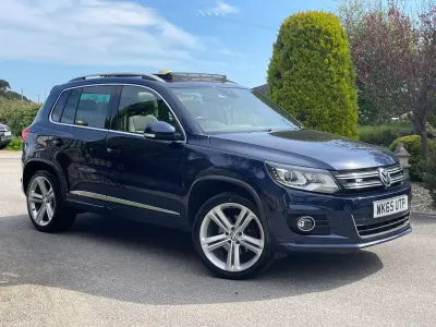 Usado VW Tiguan R-line Edition 184 HP (135 kW) 2015 Azul SUV