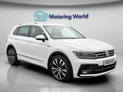 Used VW Tiguan R-line 150 HP (110 kW) 2020 White SUV