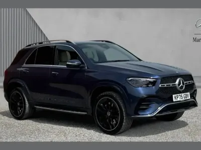 Used Mercedes GLE450 AMG AMG line 367 HP (269 kW) 2025 Blue SUV