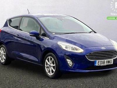 Blue Used 2018 Ford Fiesta Zetec Hatchback | £8,399 (Good price)