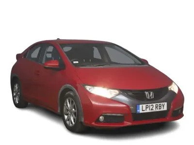 Used Honda Civic EX 142 HP (104 kW) 2012 Red Hatchback