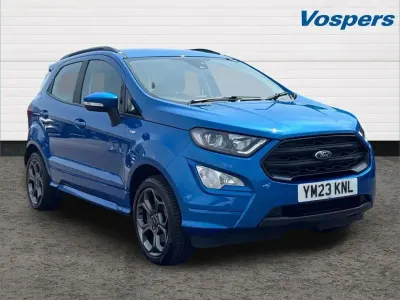 Used Ford Ecosport ST-Line 123 HP (90 kW) 2023 Blue SUV