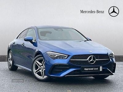 Blue Used 2025 Mercedes CLA180 Executive Sedan | £30,995 (Expensive)