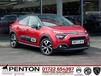 Used Citroën C3 PureTech 110 HP (80 kW) 2022 Red Hatchback